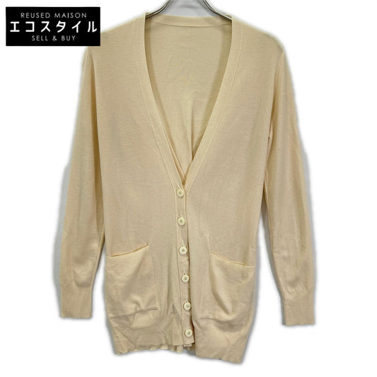 FOXEY フォクシー 35589 アイボリー ウール Cardigan Annie Hall カーディガン トップス