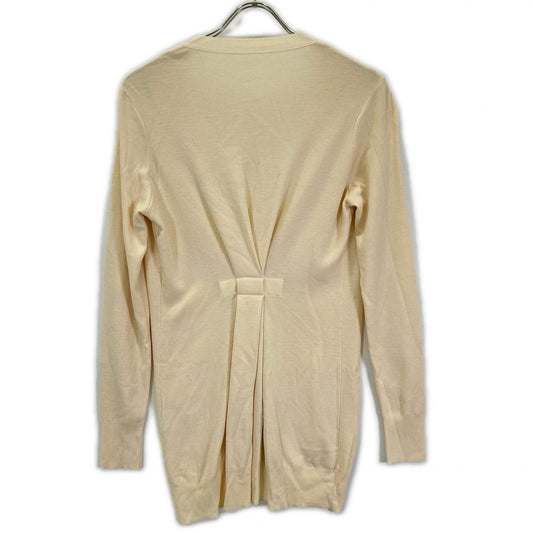 FOXEY フォクシー 35589 アイボリー ウール Cardigan Annie Hall カーディガン トップス