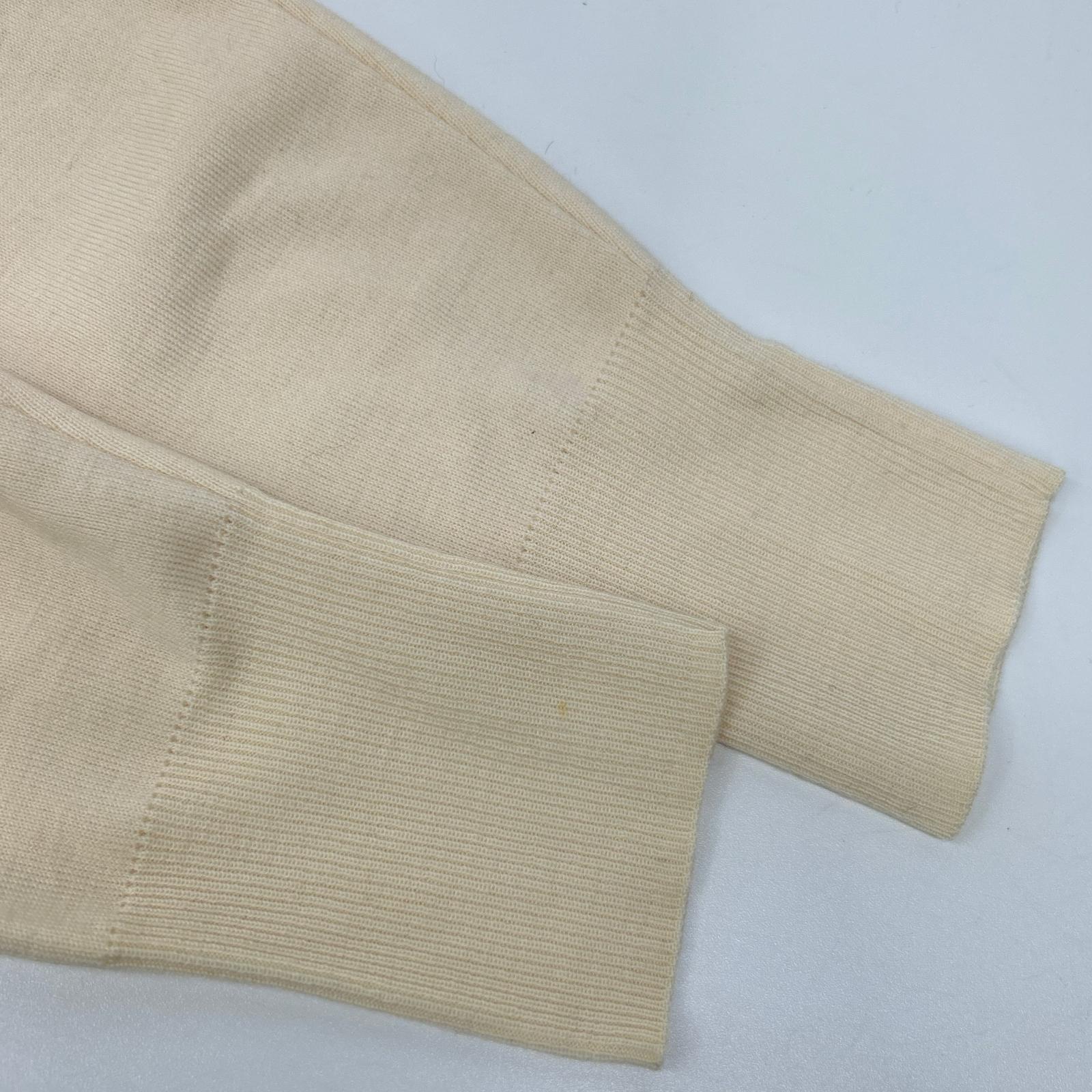 FOXEY フォクシー 35589 アイボリー ウール Cardigan Annie Hall カーディガン トップス