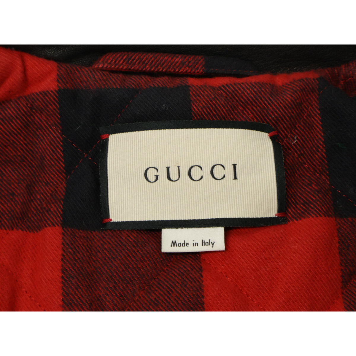 GUCCI グッチ 【国内正規】490551 Insect Biker Jacket ラムレザー ダブルライダースジャケット ジャケット