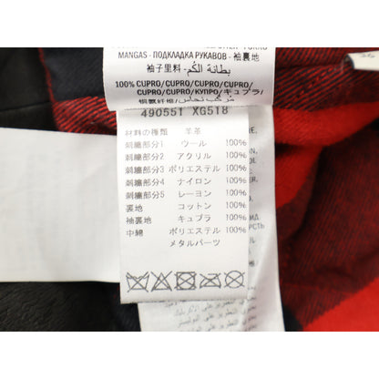 GUCCI グッチ 【国内正規】490551 Insect Biker Jacket ラムレザー ダブルライダースジャケット ジャケット