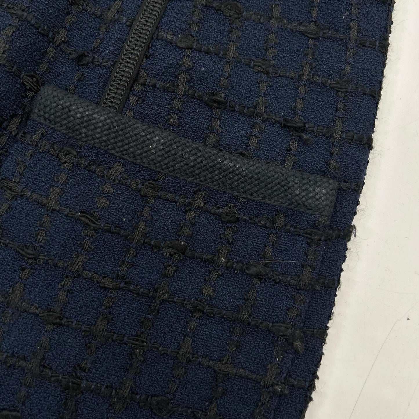 LOUIS VUITTON ルイヴィトン RW121A F13K07PJW ネイビー コットン ツイード スカート スカート