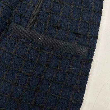 LOUIS VUITTON ルイヴィトン RW121A F13K07PJW ネイビー コットン ツイード スカート スカート