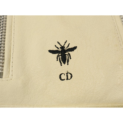 Christian Dior クリスチャンディオール 【国内正規】8C25272WI210 Swords Bee ゴートレザー ダブルライダースジャケット ジャケット