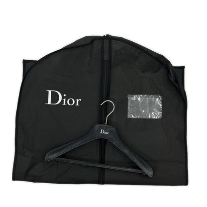 Christian Dior クリスチャンディオール 4H21672QA630 ネイビー シルク サテンドレス ワンピース