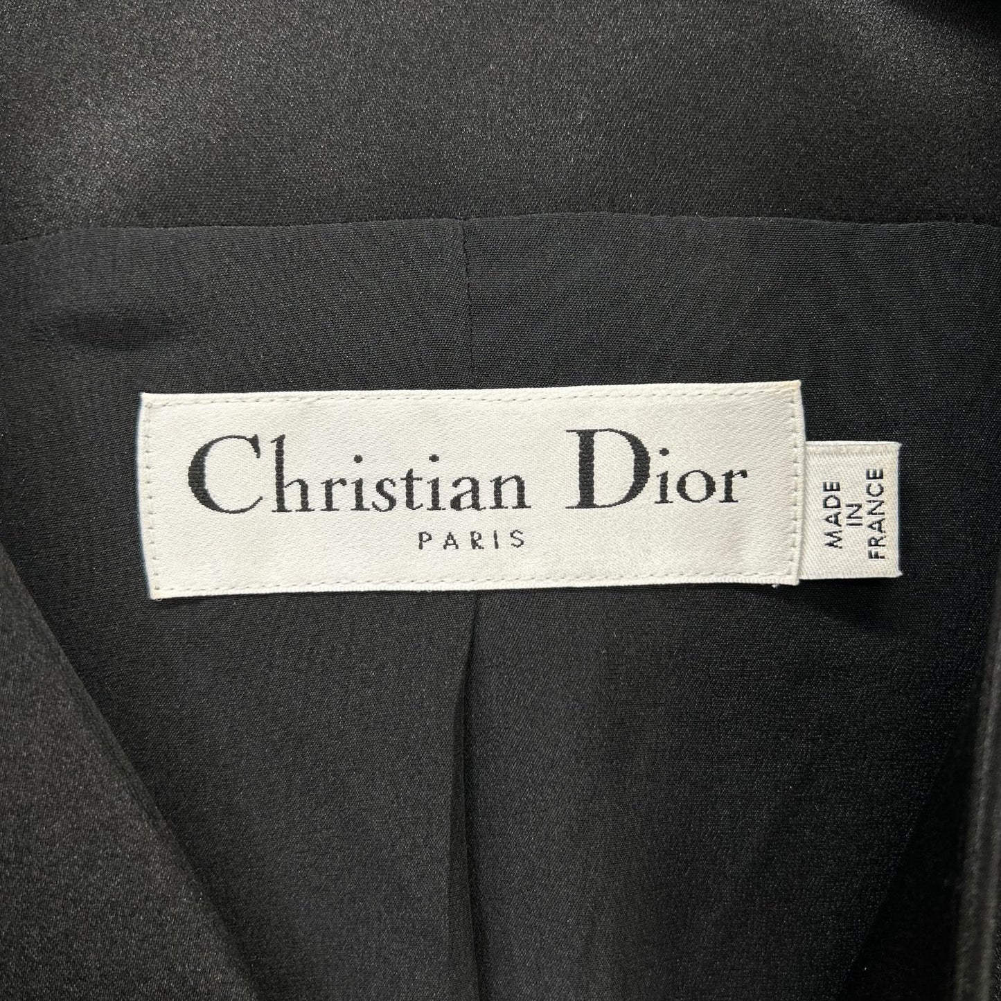 Christian Dior クリスチャンディオール 6C21123A1612 ブラック ダブルボタン ノースリーブ ワンピース ワンピース