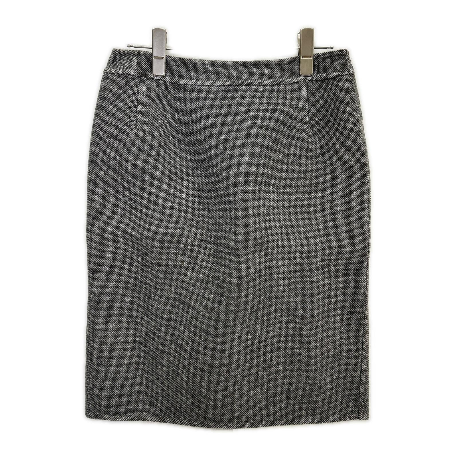 Christian Dior クリスチャンディオール 7A12022170 グレー ノーカラージャケット スカート セットアップ スーツ セットアップ