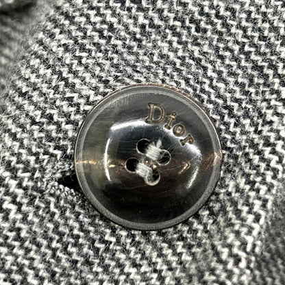 Christian Dior クリスチャンディオール 7A12022170 グレー ノーカラージャケット スカート セットアップ スーツ セットアップ