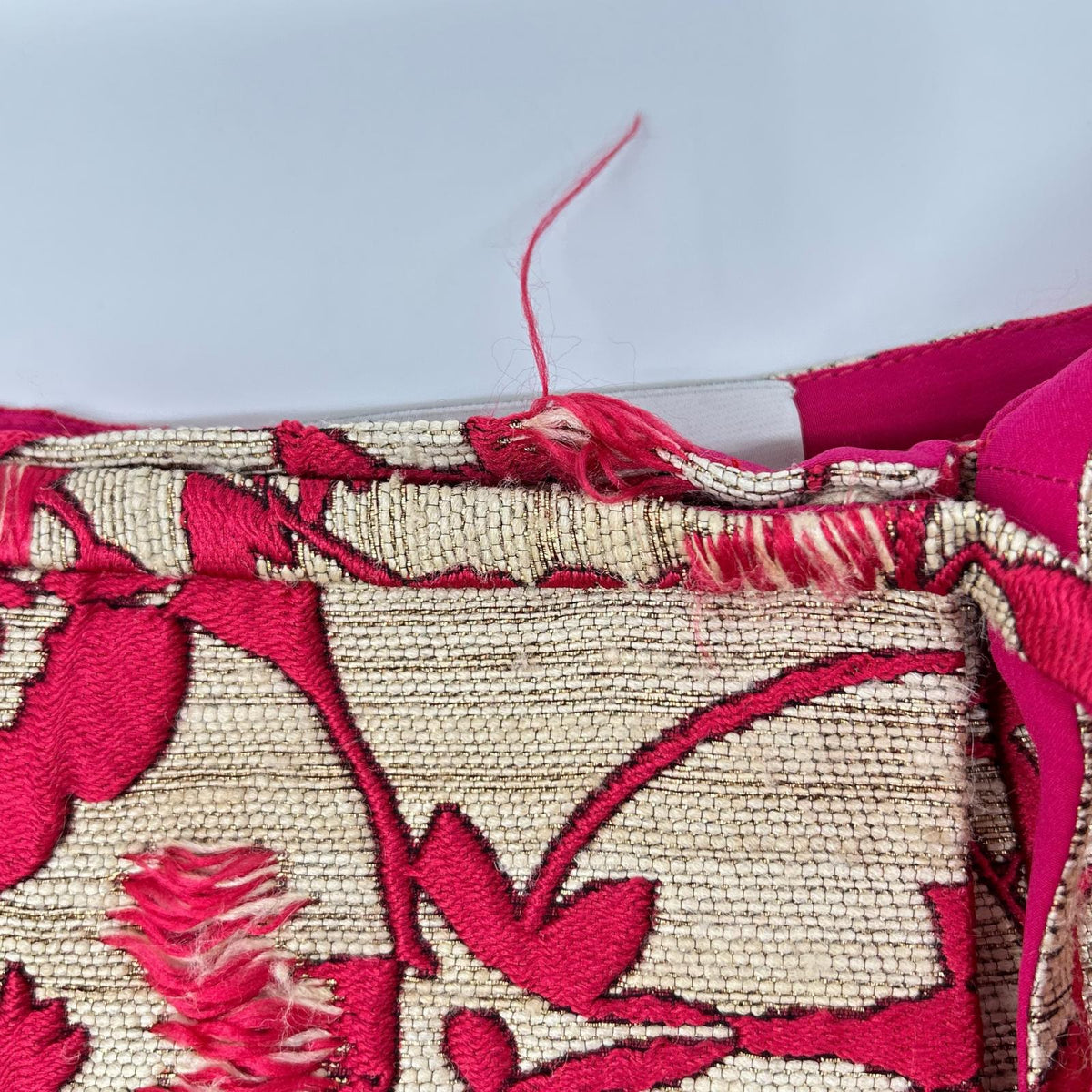 VALENTINO pink silk-blend all-over floral-embroidered wrap skirt skirt