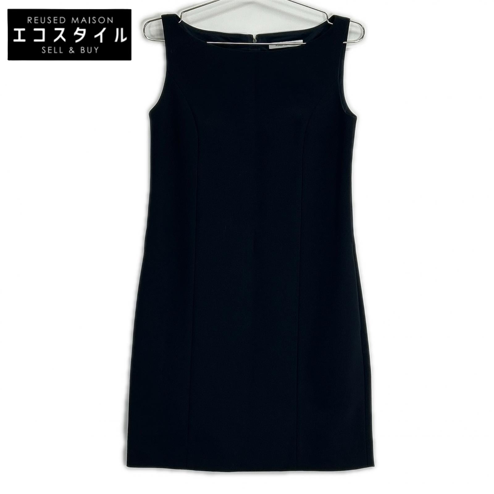 FOXEY NEW YORK フォクシーニューヨーク 35600 ブラック ノースリーブ ワンピース ワンピース