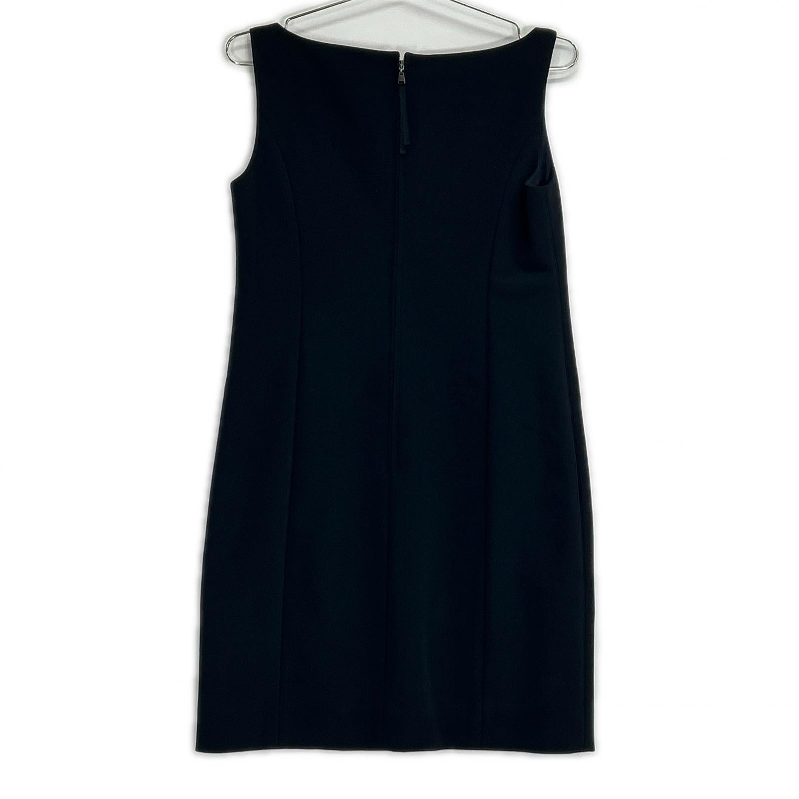 FOXEY NEW YORK フォクシーニューヨーク 35600 ブラック ノースリーブ ワンピース ワンピース