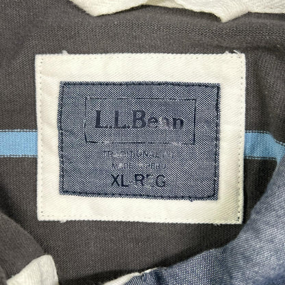 L.L.Bean エルエルビーン 505752 ボーダー ラガーシャツパーカー トップス