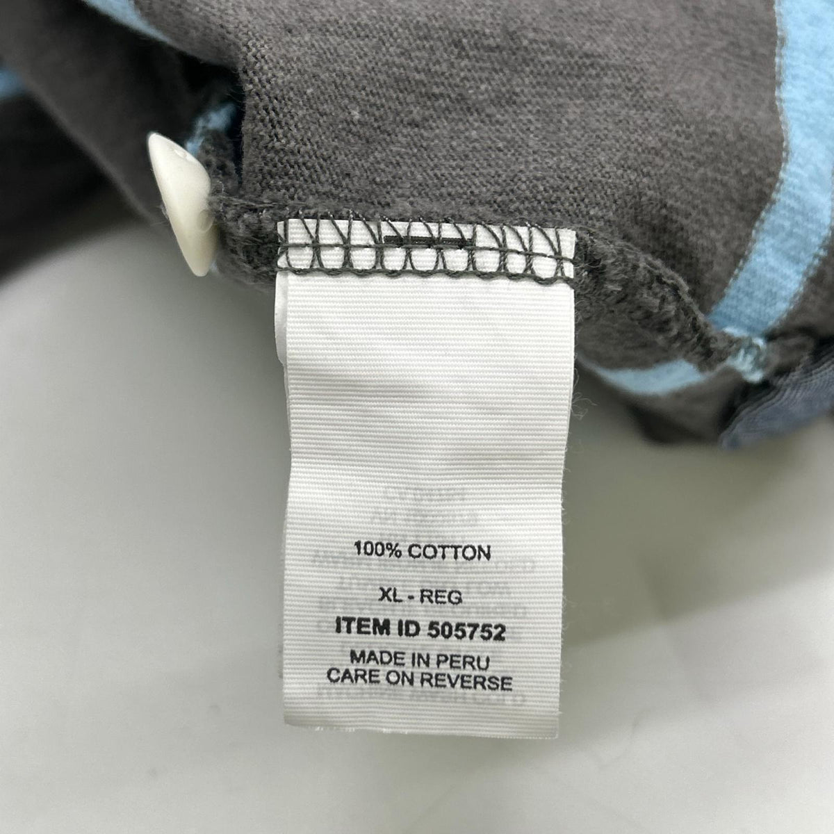 L.L.Bean エルエルビーン 505752 ボーダー ラガーシャツパーカー トップス