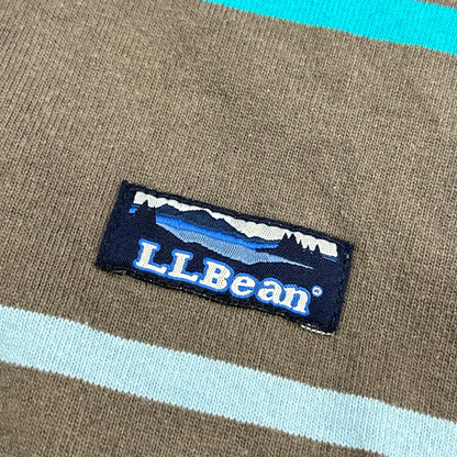 L.L.Bean エルエルビーン 505752 ボーダー ラガーシャツパーカー トップス