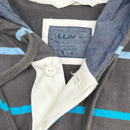 L.L.Bean エルエルビーン 505752 ボーダー ラガーシャツパーカー トップス