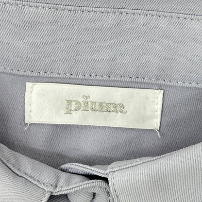 その他ブランド 【pium】ライトグレー レイヤードケーブルニット トップス