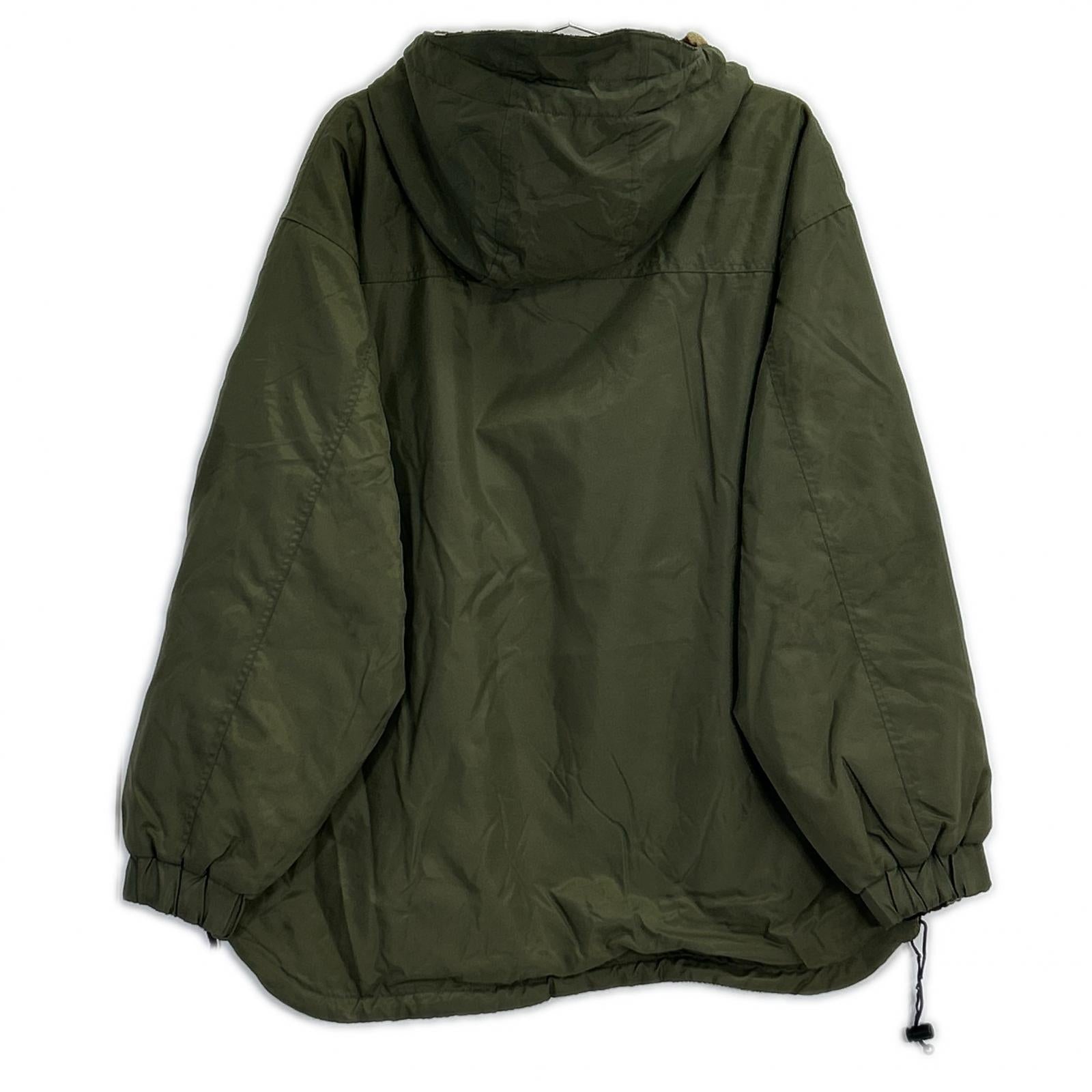 VINTAGE ヴィンテージ 【VISION STREET WEAR】カーキ MILITARY COLLECTION ナイロンアノラックジャケット ジャケット