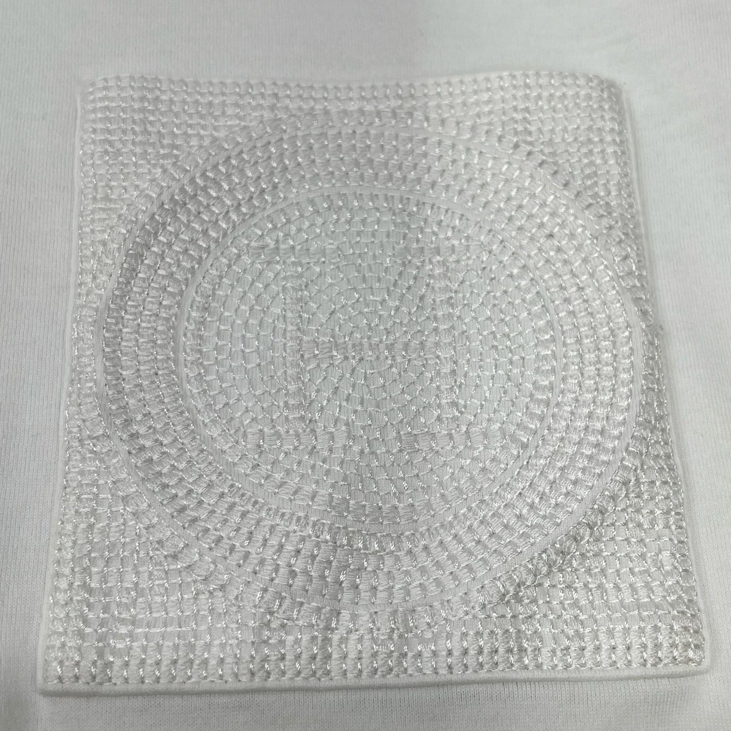 HERMES エルメス 3H4614DL ホワイト 23AW モザイク Hロゴ刺繍 Tシャツ トップス