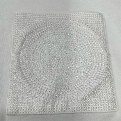 HERMES エルメス 3H4614DL ホワイト 23AW モザイク Hロゴ刺繍 Tシャツ トップス
