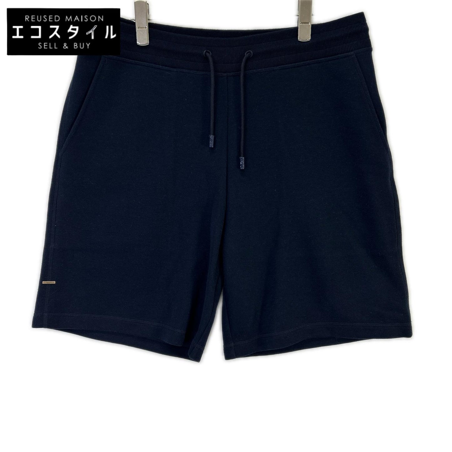 LOUIS VUITTON ルイヴィトン RM221Q JUJ HJY44W ネイビー ダブルフェイススウェットハーフパンツ ボトムス