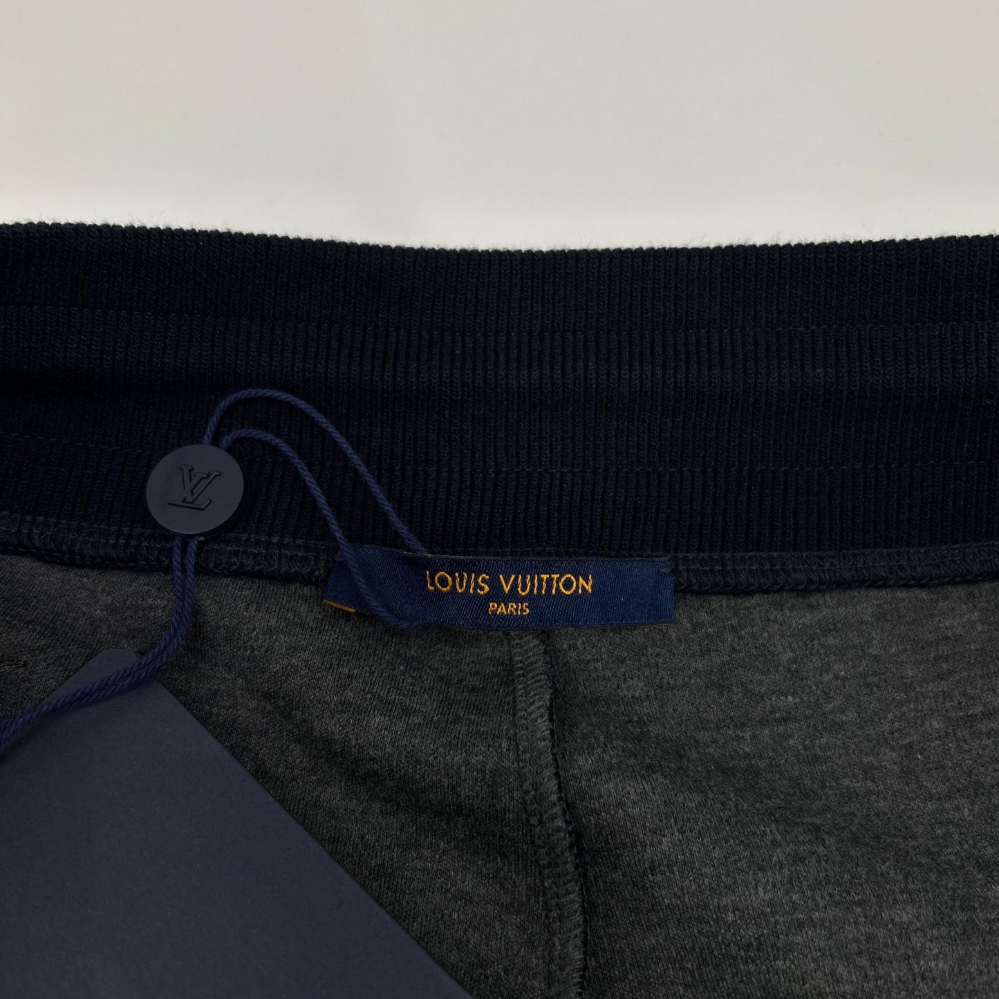 LOUIS VUITTON ルイヴィトン RM221Q JUJ HJY44W ネイビー ダブルフェイススウェットハーフパンツ ボトムス