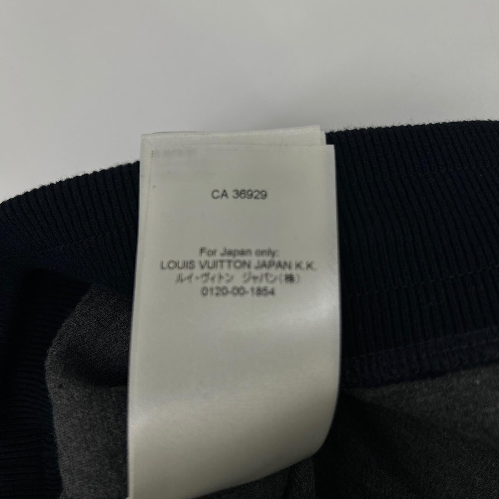 LOUIS VUITTON ルイヴィトン RM221Q JUJ HJY44W ネイビー ダブルフェイススウェットハーフパンツ ボトムス