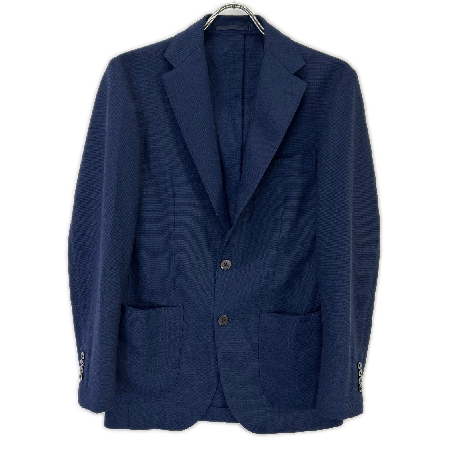 Brilla per il gusto ブリッラ ペル イル グスト ネイビー DORMEUIL ウール ホップサック ライトジャケット ジャケット
