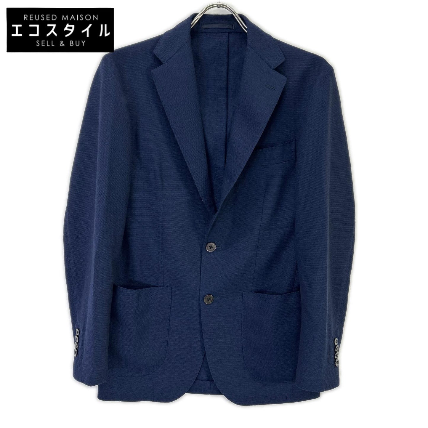 Brilla per il gusto ブリッラ ペル イル グスト ネイビー DORMEUIL ウール ホップサック ライトジャケット ジャケット