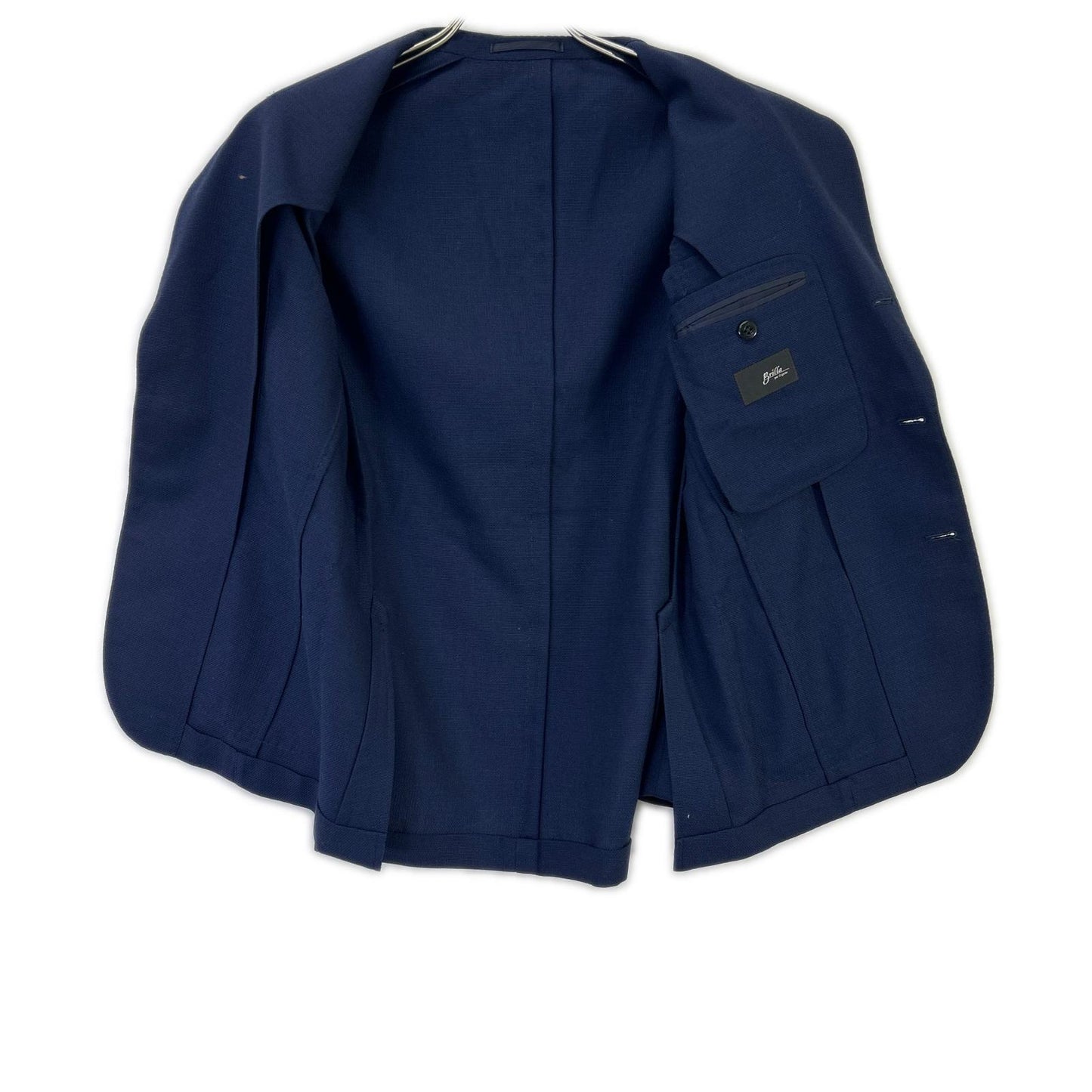 Brilla per il gusto ブリッラ ペル イル グスト ネイビー DORMEUIL ウール ホップサック ライトジャケット ジャケット