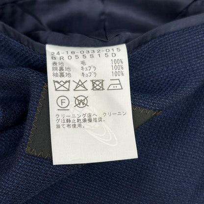 Brilla per il gusto ブリッラ ペル イル グスト ネイビー DORMEUIL ウール ホップサック ライトジャケット ジャケット