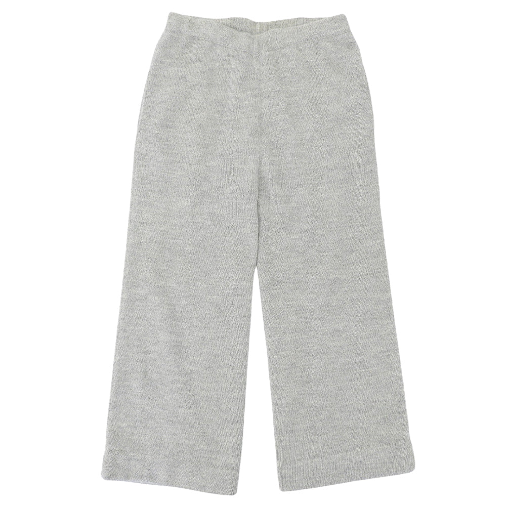 ROYAL ALPACA ロイヤルアルパカ アルパカ ニット パンツ ボトムス レディース グレー L ボトムス