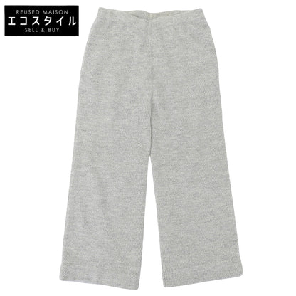ROYAL ALPACA ロイヤルアルパカ アルパカ ニット パンツ ボトムス レディース グレー L ボトムス