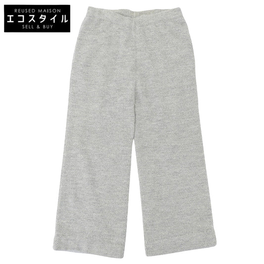 ROYAL ALPACA ロイヤルアルパカ アルパカ ニット パンツ ボトムス レディース グレー L ボトムス