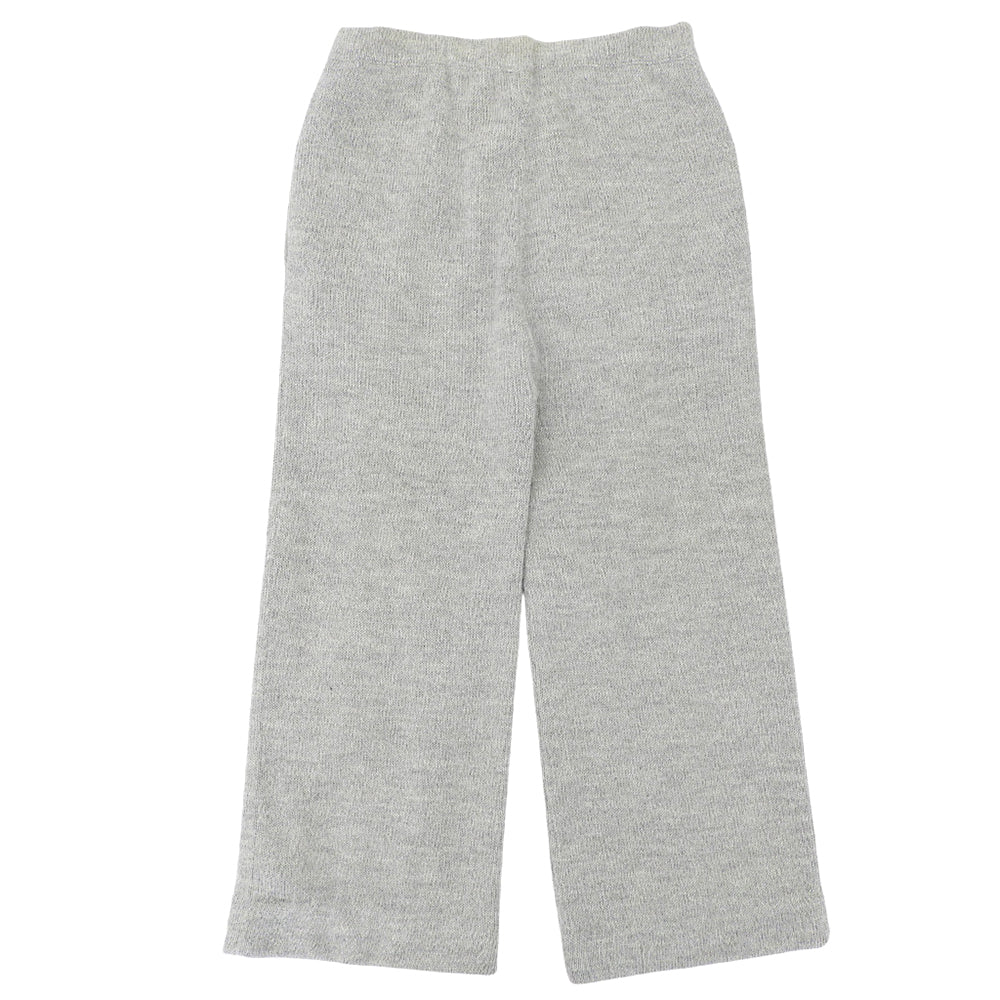 ROYAL ALPACA ロイヤルアルパカ アルパカ ニット パンツ ボトムス レディース グレー L ボトムス