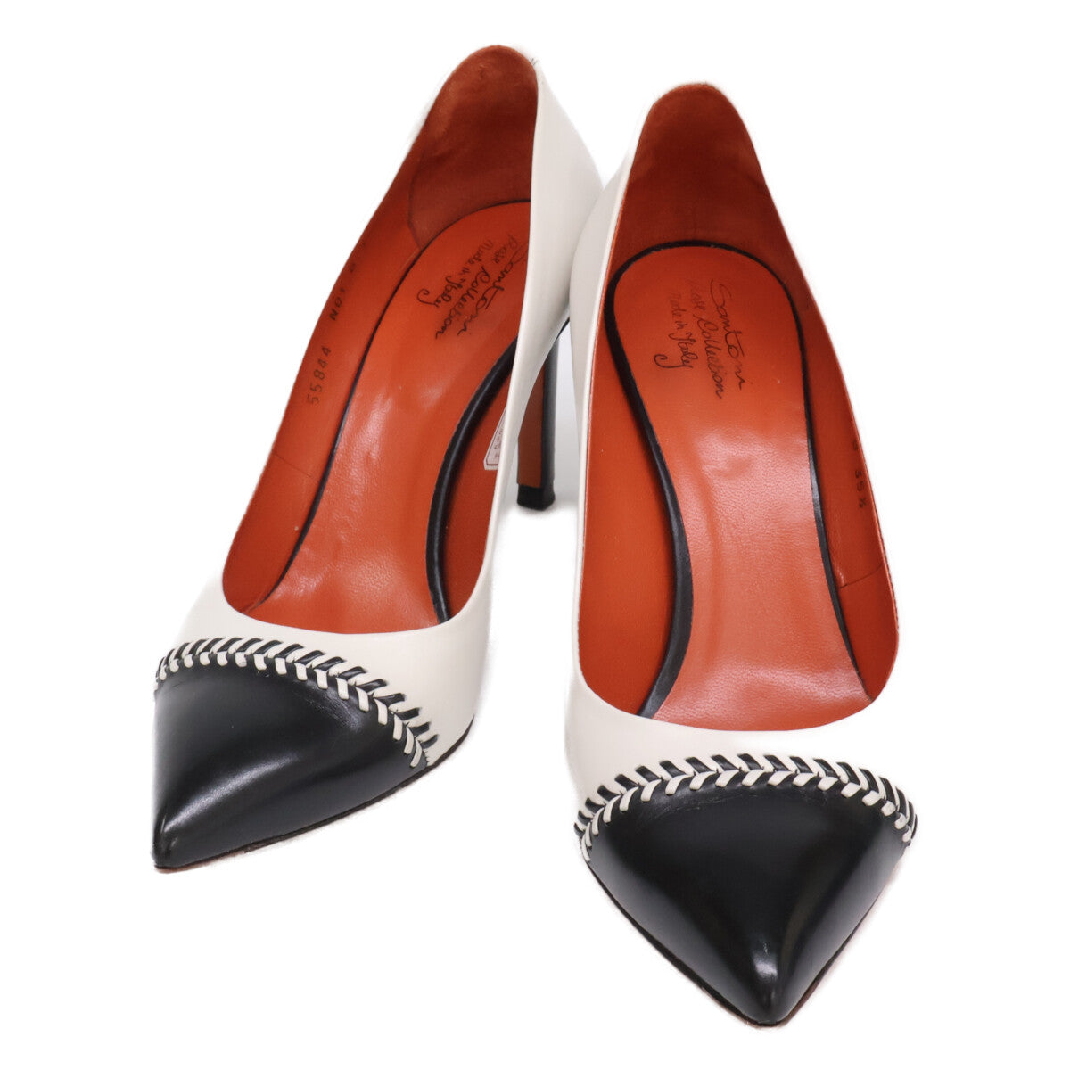 SANTONI サントーニ 55844 26098 Angel ポインテッドトゥ パンプス シューズ