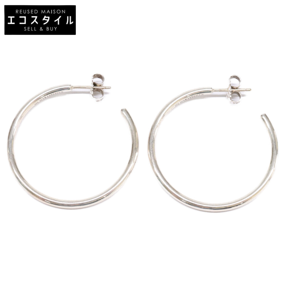 TIFFANY&Co. ティファニー 925 ナロー フープ ピアス