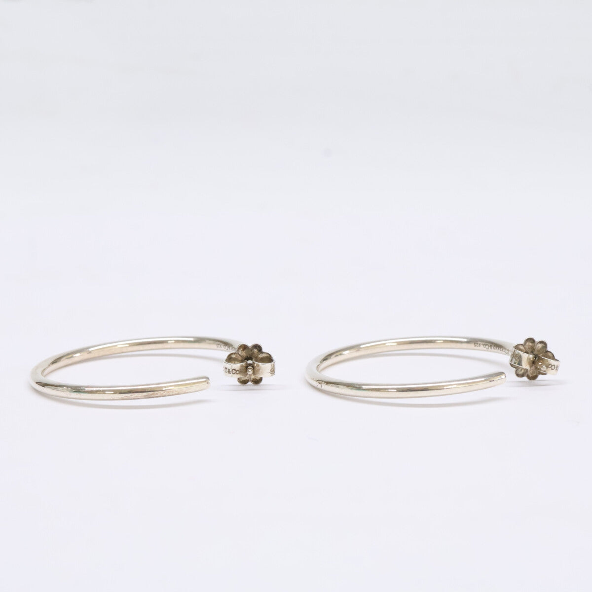 TIFFANY&Co. ティファニー 925 ナロー フープ ピアス