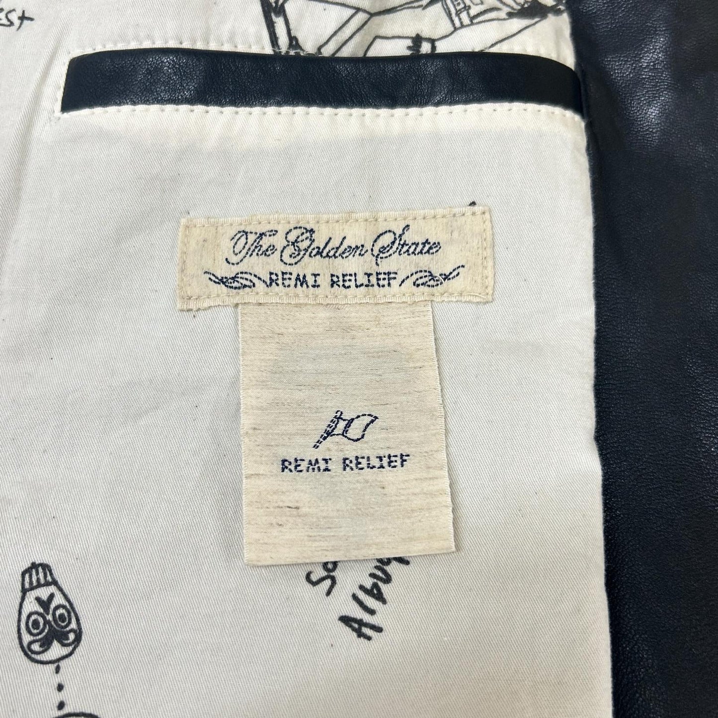 schott ショット 3191054 ブラック REMIRELIEF アンカットバウンド レザー ライダース ジャケット