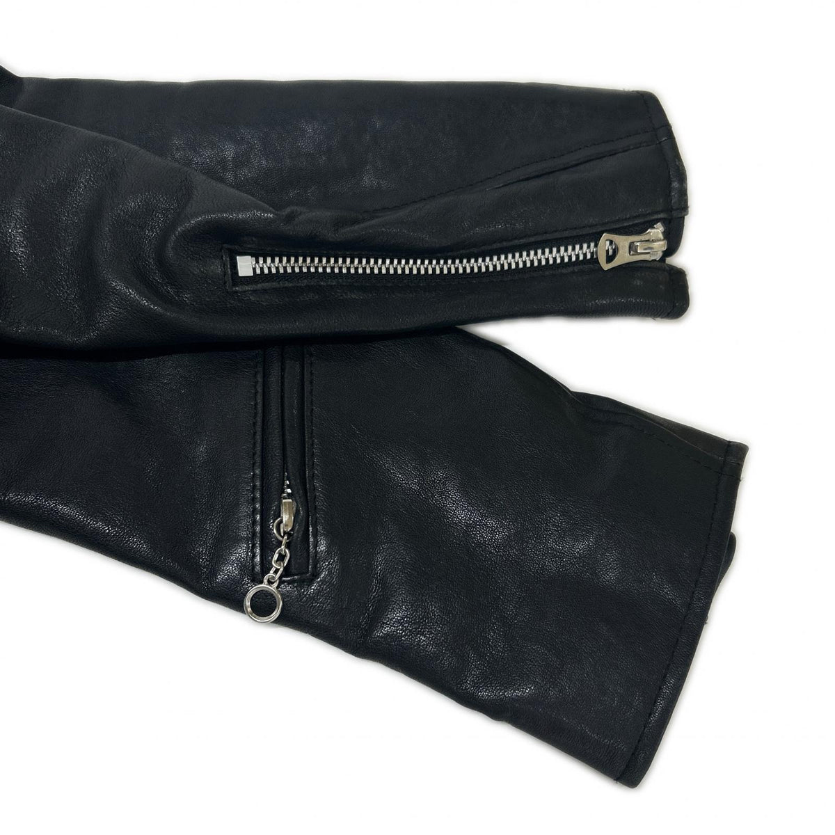schott ショット 3191054 Black REMIRELIEF Uncutbound Leather Riders Jacket