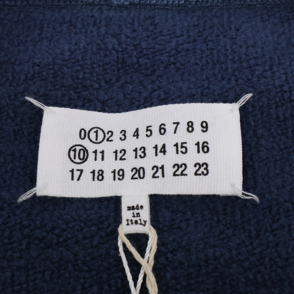 Maison margiela メゾンマルジェラ 1 10【新品/国内正規/23年製】S50GU0209 S25570 ロゴ入り オーバーサイズ スウェットシャツ トップス