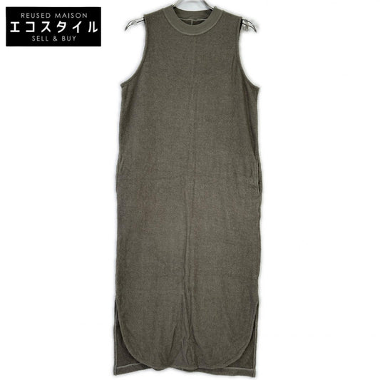 three dots スリードッツ グレージュ DP5001Y Double pile tank dress ワンピース