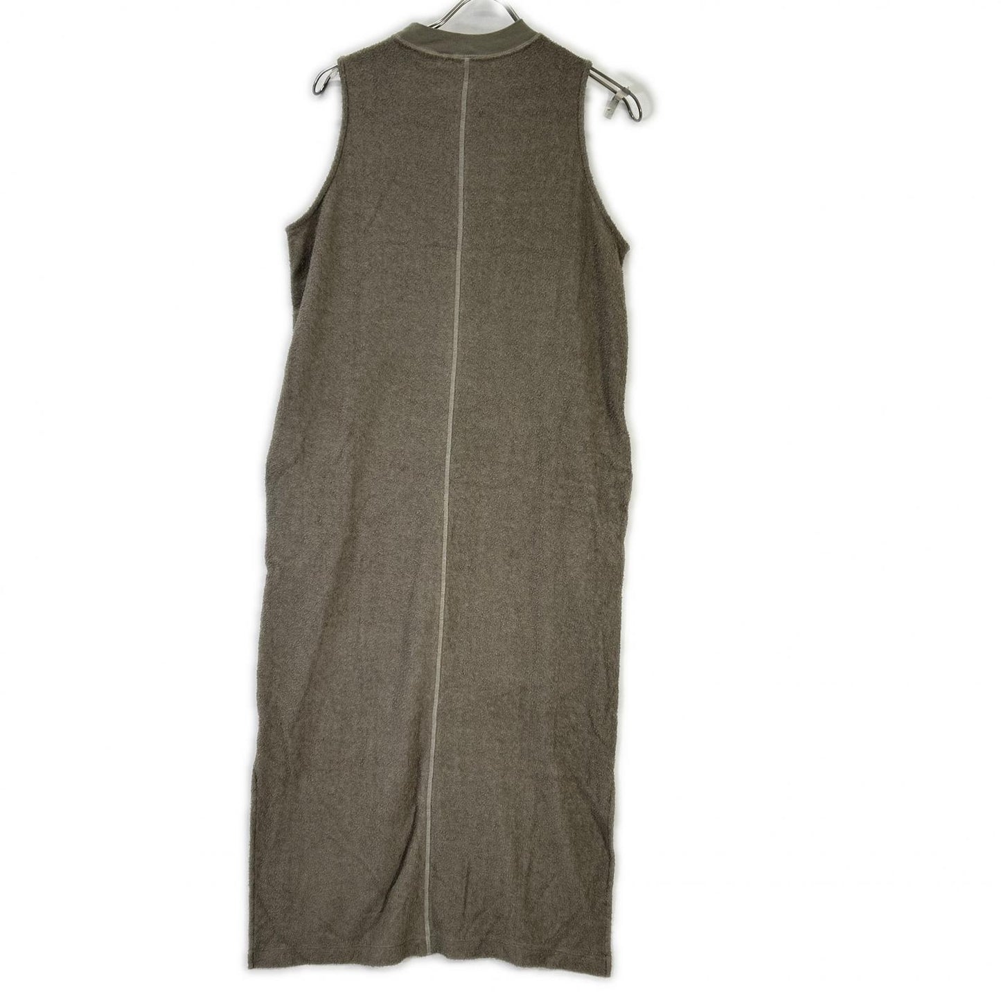 three dots スリードッツ グレージュ DP5001Y Double pile tank dress ワンピース