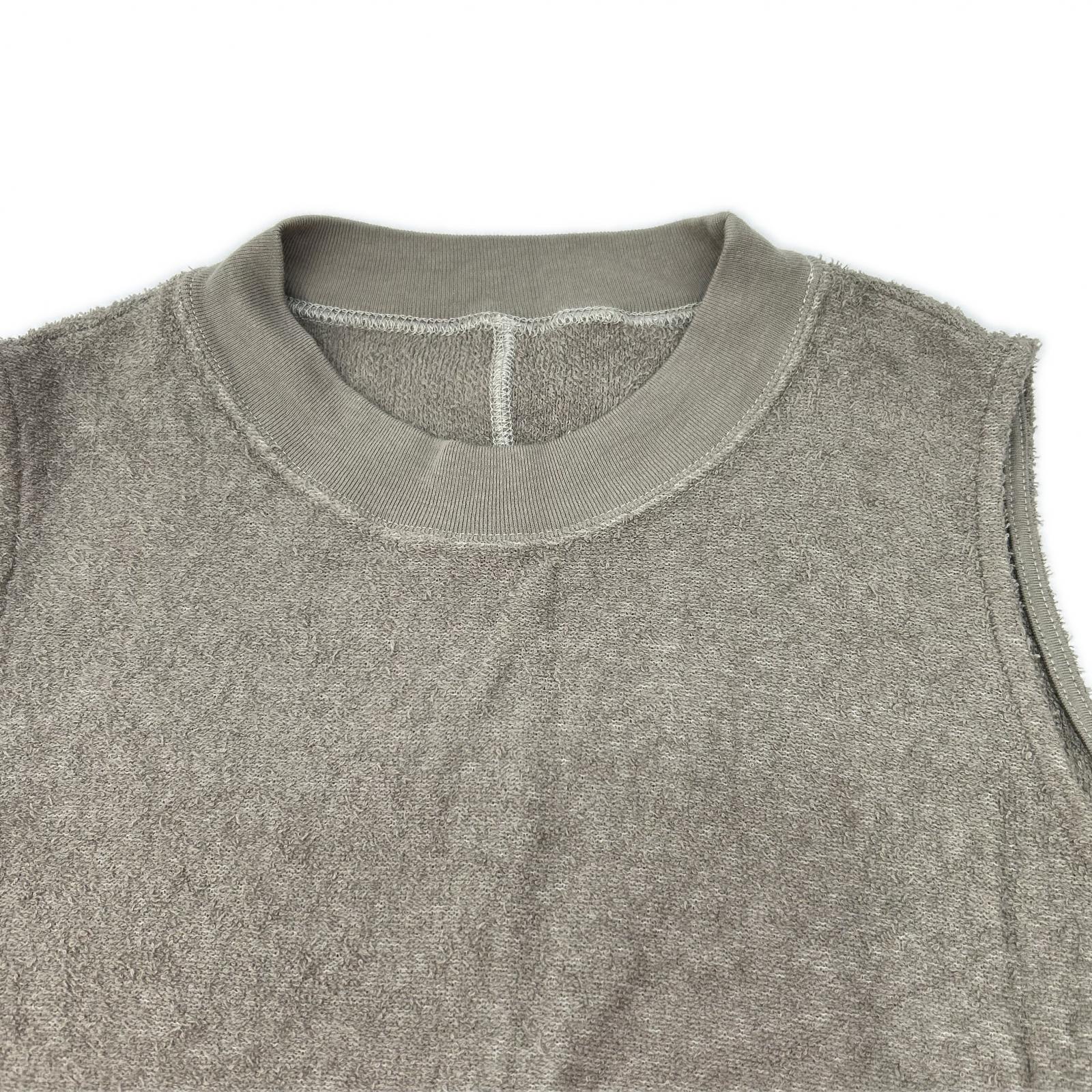 three dots スリードッツ グレージュ DP5001Y Double pile tank dress ワンピース