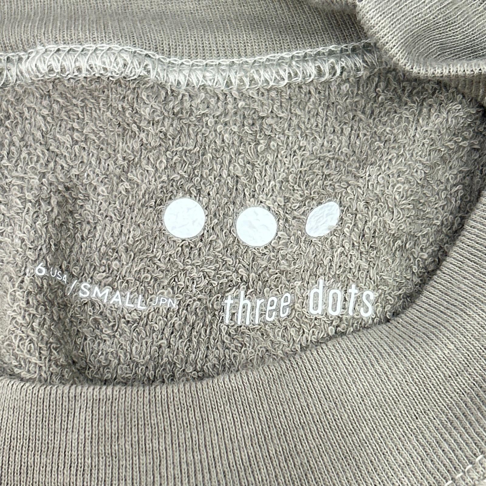 three dots スリードッツ グレージュ DP5001Y Double pile tank dress ワンピース