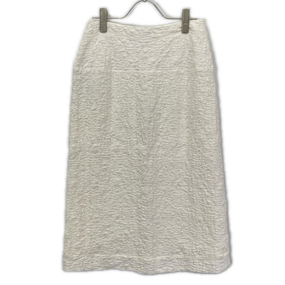 JILSANDER ジルサンダー ホワイト 24SS J02MA0174 J20138 ジャガード ジップスカート スカート