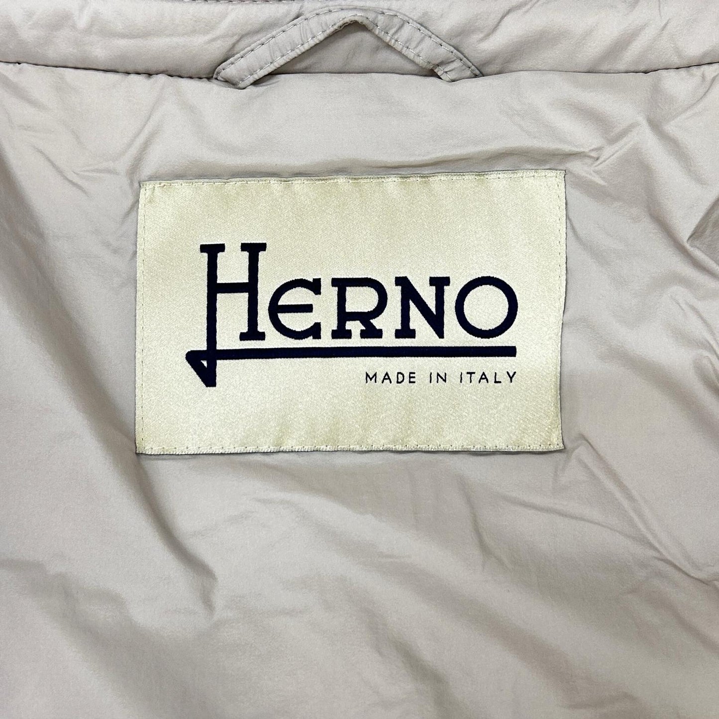HERNO ヘルノ PI0848D-39601-2600 19年 パープル×ベージュ フーディードッキングダウンコート コート