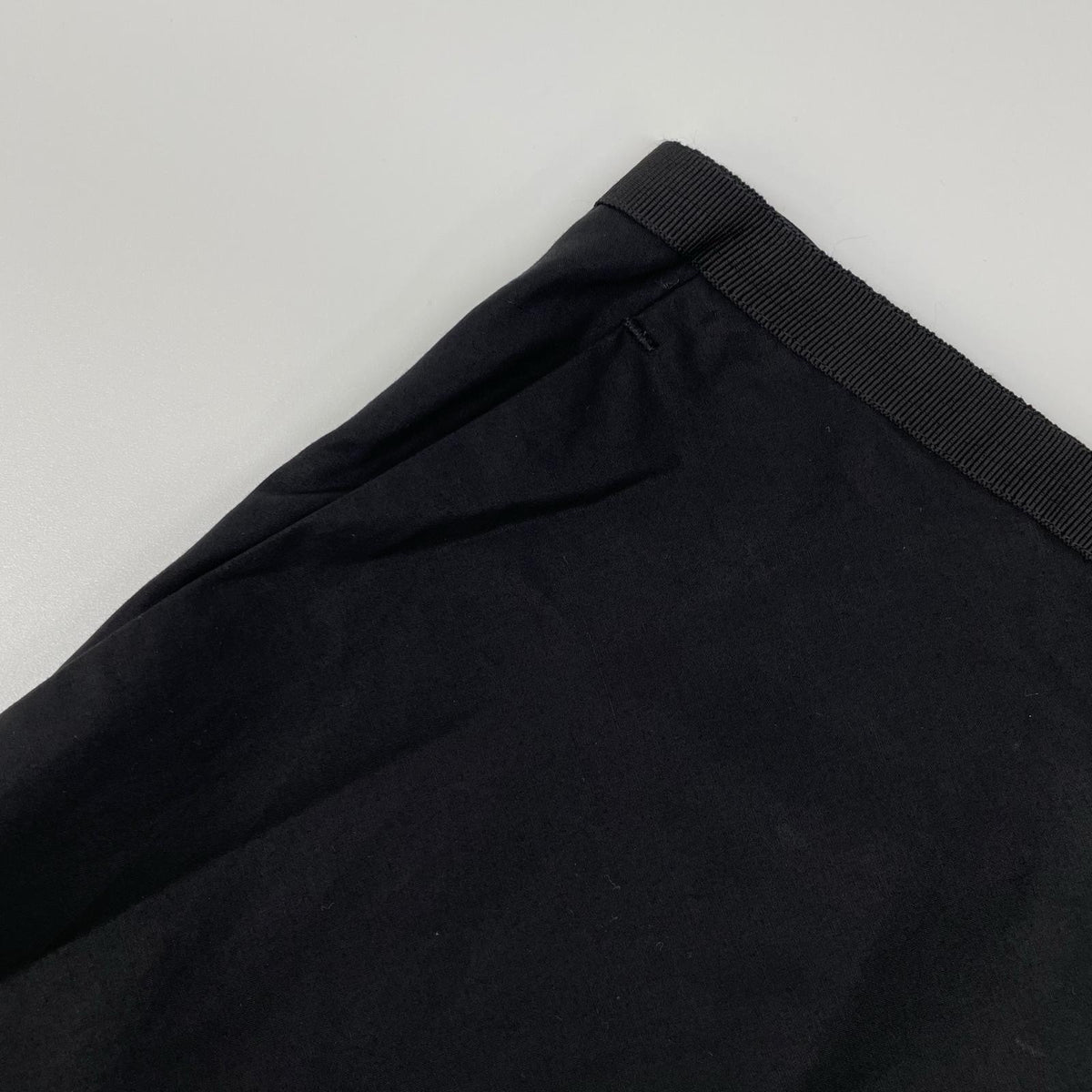 PRUNE GOLD SCHMIDT プルーンゴールドシュミット ブラック PGSS25SKI004 コットン RUFFLES MID SKIRT スカート