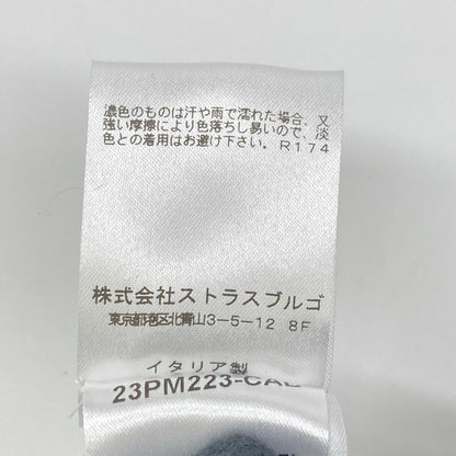 MANZONI 24 マンゾーニ24 ネイビー 23PM223 ノースリーブワンピース ワンピース