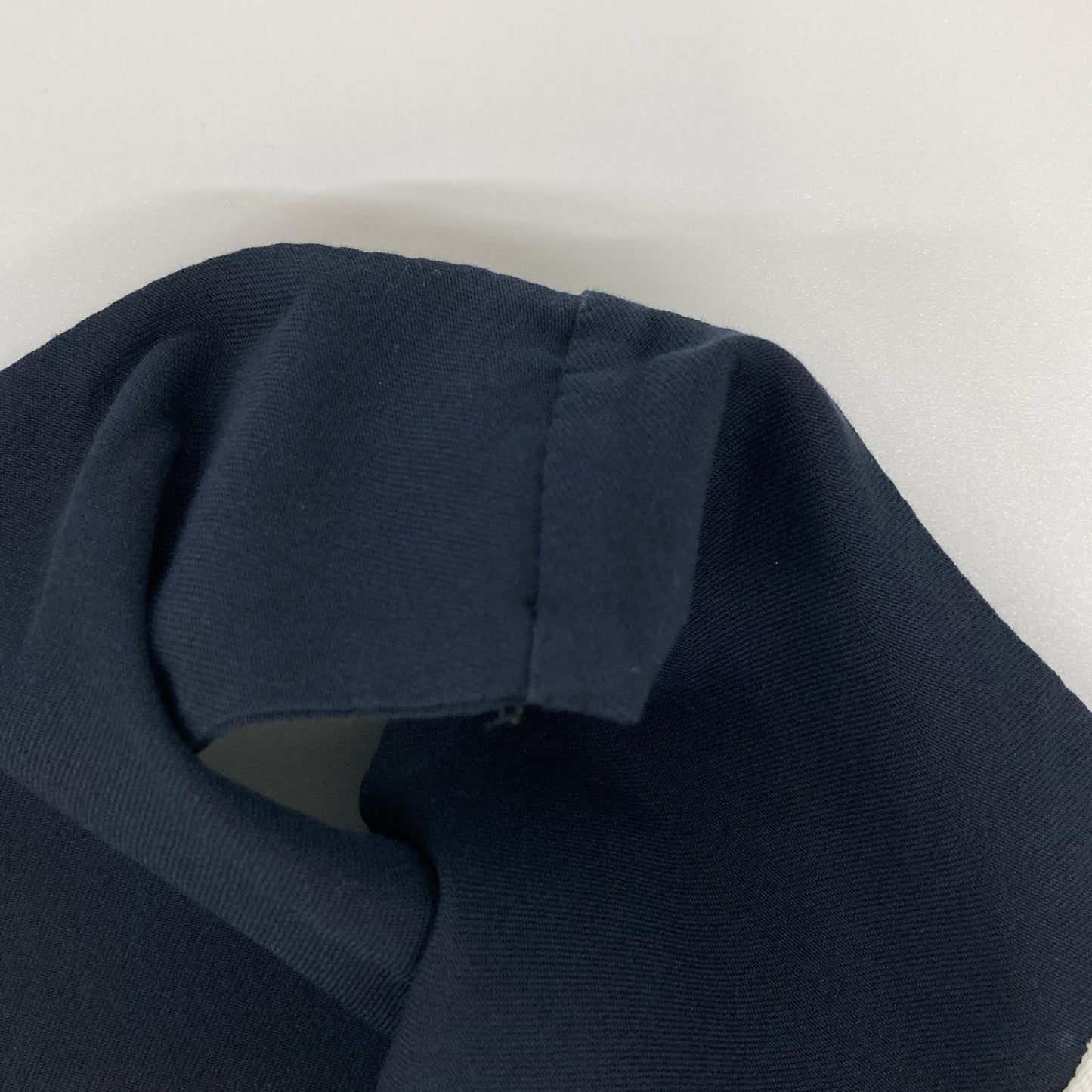 MANZONI 24 マンゾーニ24 ネイビー 23PM223 ノースリーブワンピース ワンピース