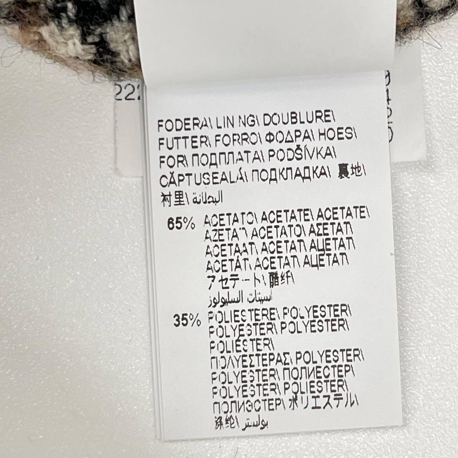 BRUNELLO CUCINELLI ブルネロクチネリ MD527G3329 22年 ブラウン チェック ウール×アルパカ Aライン フレアスカート スカート